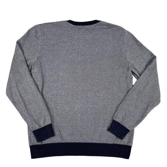 Wilken Bros Heritage Collection Mens 100% Cotton Grey Sweater Sz Large - Picture 2 of 4